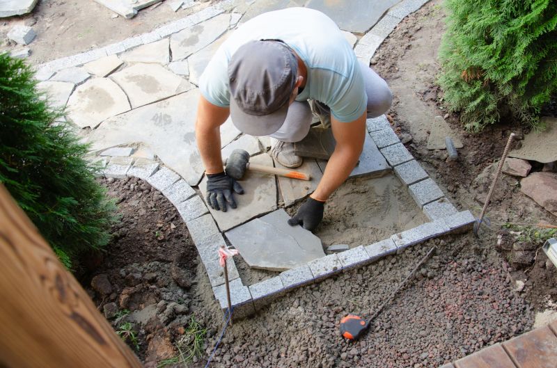 Flagstone Pathway Installation